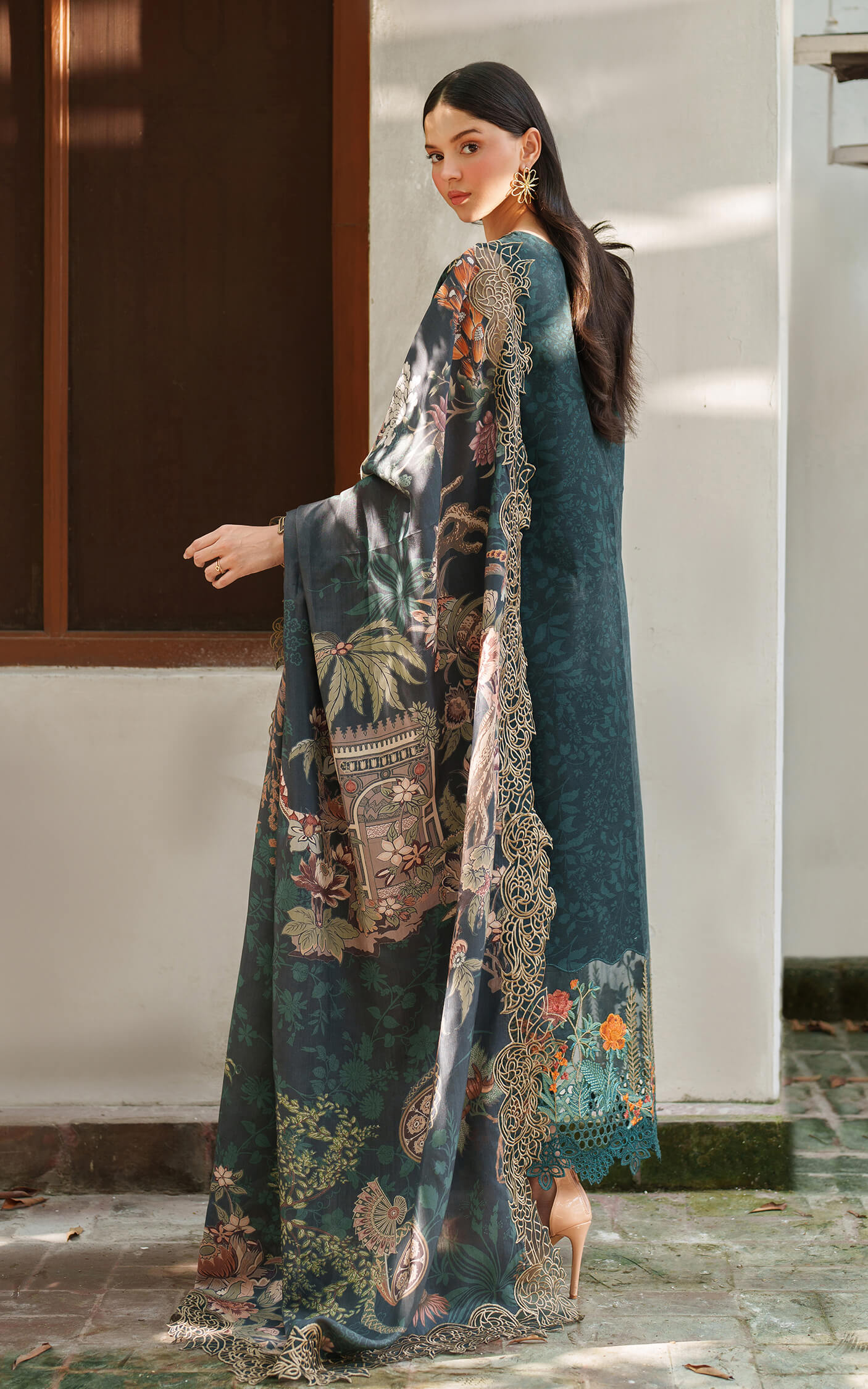 Asifa and Nabeel | Pashmina Luxe 25 |Nora LWC25-01 - Formal Dress - available at Maria Faisal in UK and USA.