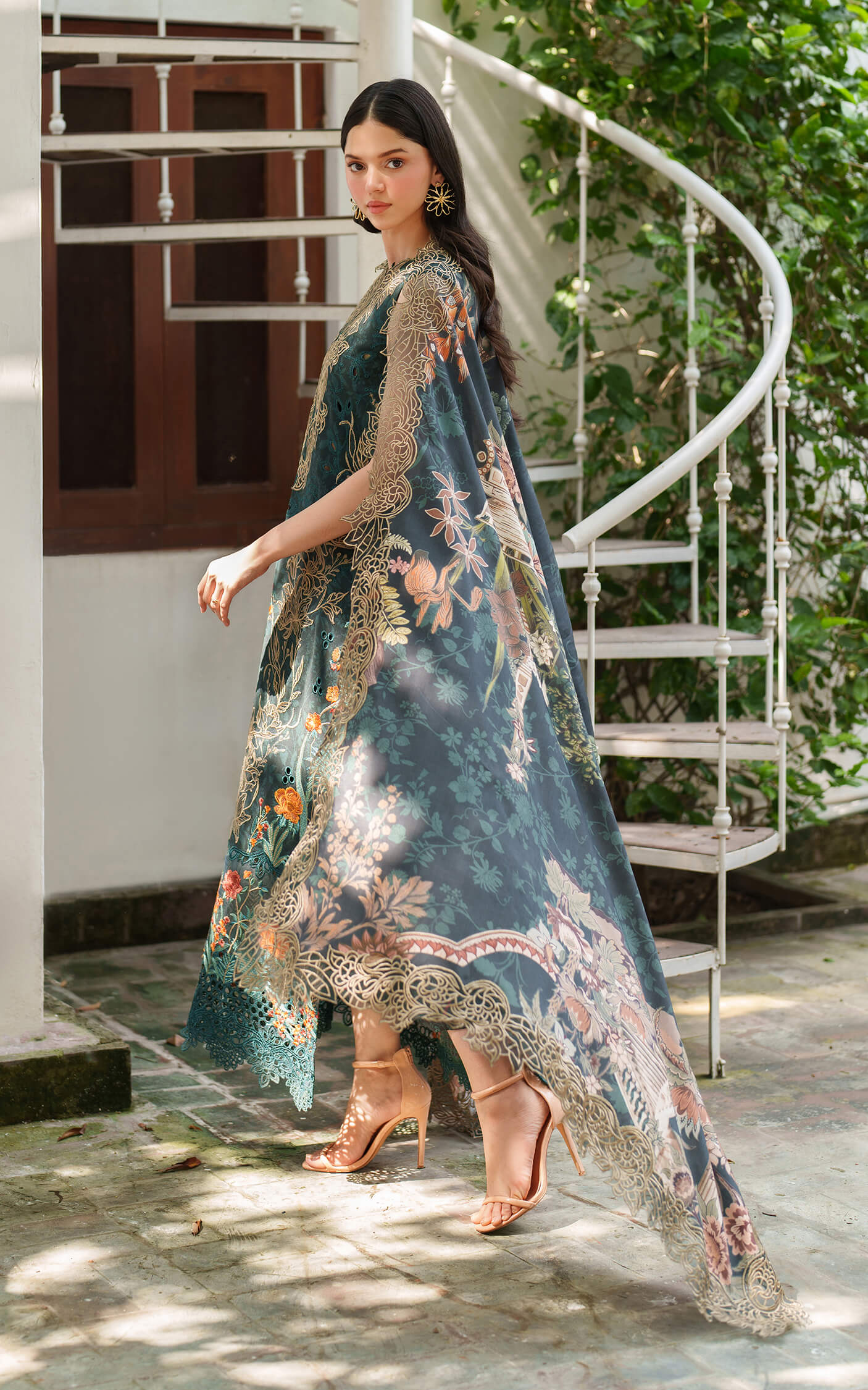 Asifa and Nabeel | Pashmina Luxe 25 |Nora LWC25-01 - Formal Dress - available at Maria Faisal in UK and USA.