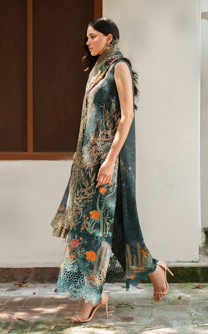 Asifa and Nabeel | Pashmina Luxe 25 |Nora LWC25-01 - Formal Dress - available at Maria Faisal in UK and USA.