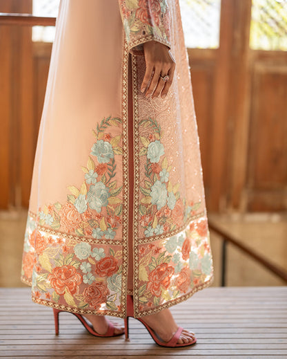 Mushq | Astoria Lawn 26 | Norah - Luxury Dress - available at Maria Faisal in UK and USA.