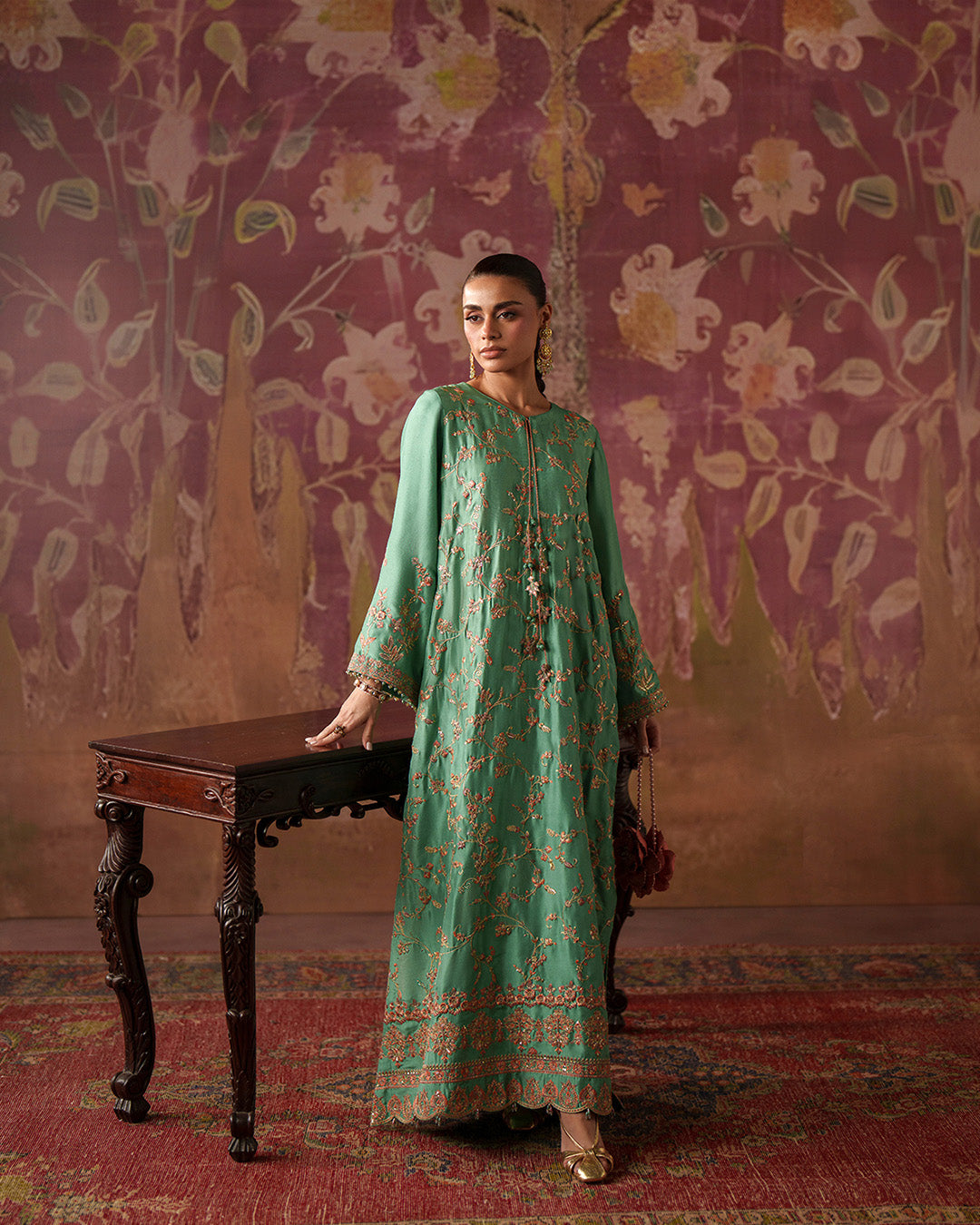 Faiza Saqlain | Lamia Wedding Formals | Numa - Wedding Dress - available at Maria Faisal in UK and USA.