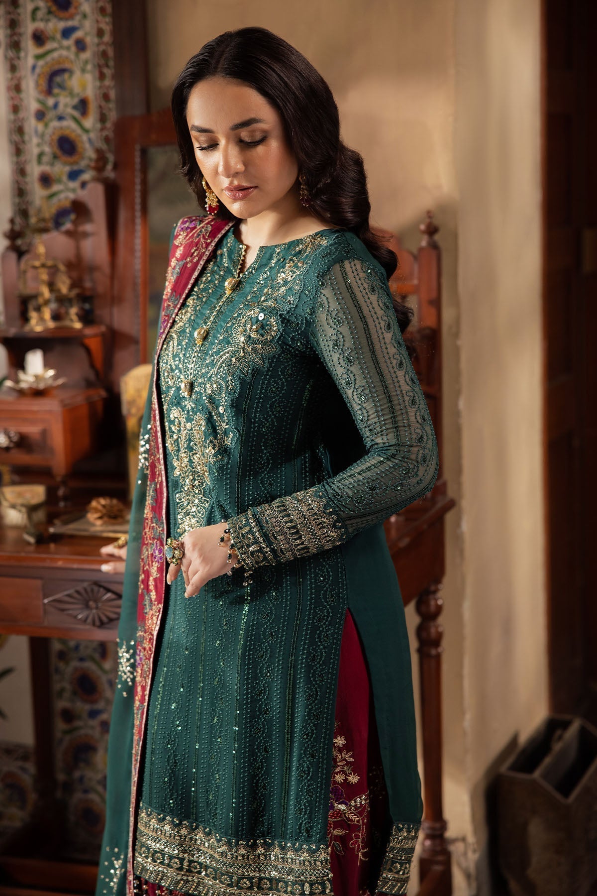 Nureh | Alfaaz Formals |  NL-74 MAHROO - Ladies Clothes - Maria Faisal
