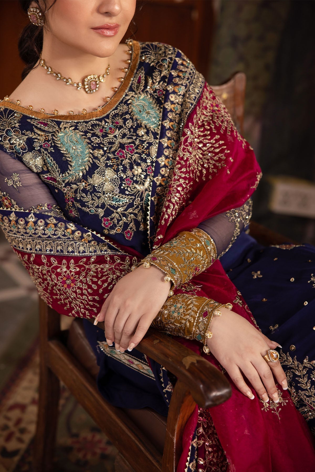 Nureh | Alfaaz Formals |  NL-75 JUGNI - Ladies Clothes - Maria Faisal