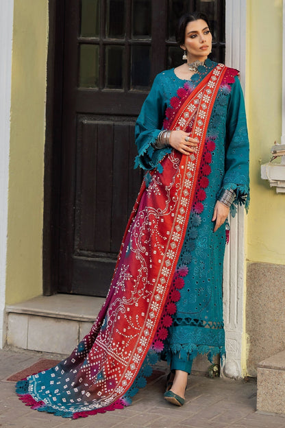 Nureh | Bazaar Winter 24 |  NE-112 - Designer Dress with Intricate embroidery and embellishments. Shop elegent wedding dress at Maria Faisal.