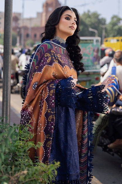 Nureh | Bazaar Winter 24 |  NE-114 - Designer Dress with Intricate embroidery and embellishments. Shop elegent wedding dress at Maria Faisal.