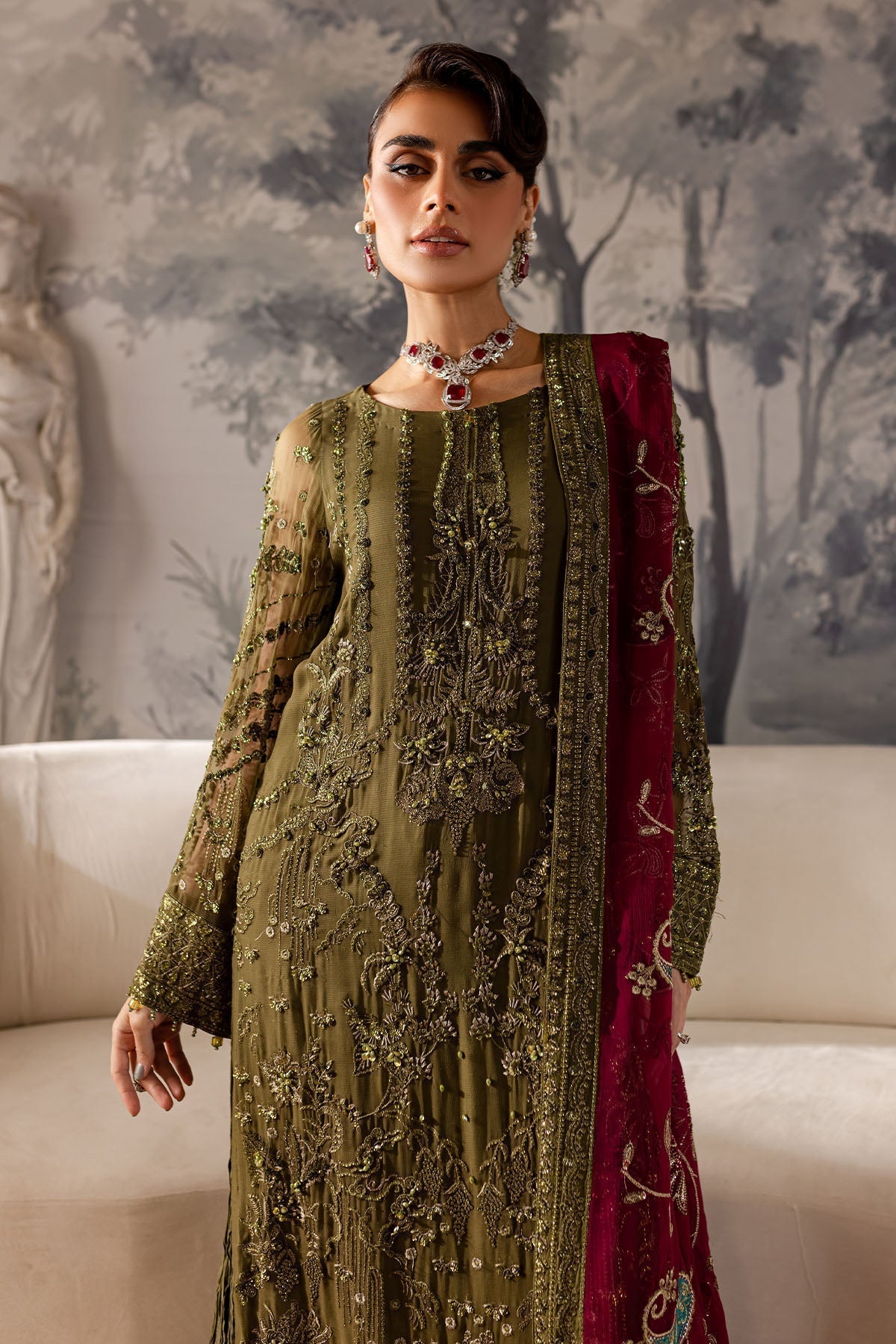 Nureh | Elanora Formals 24| NEL-56 - Ladies Clothes - Maria Faisal
