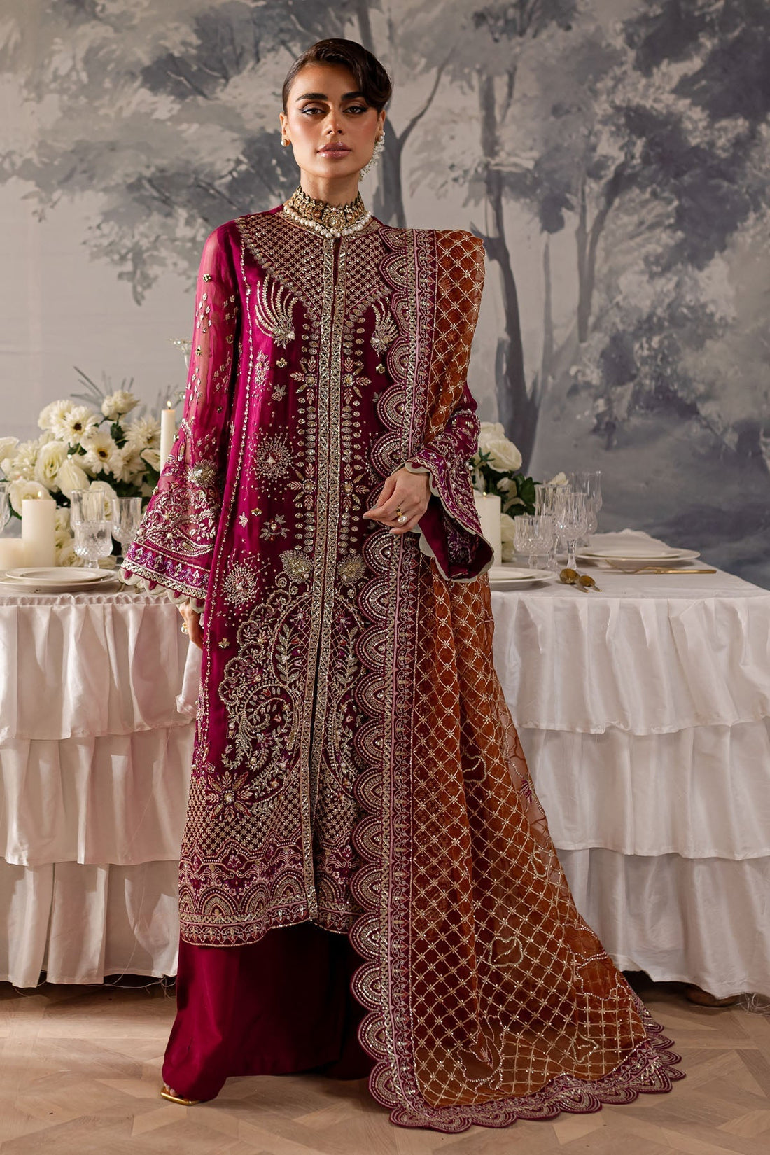 Nureh | Elanora Formals 24| NEL-54 - Ladies Clothes - Maria Faisal