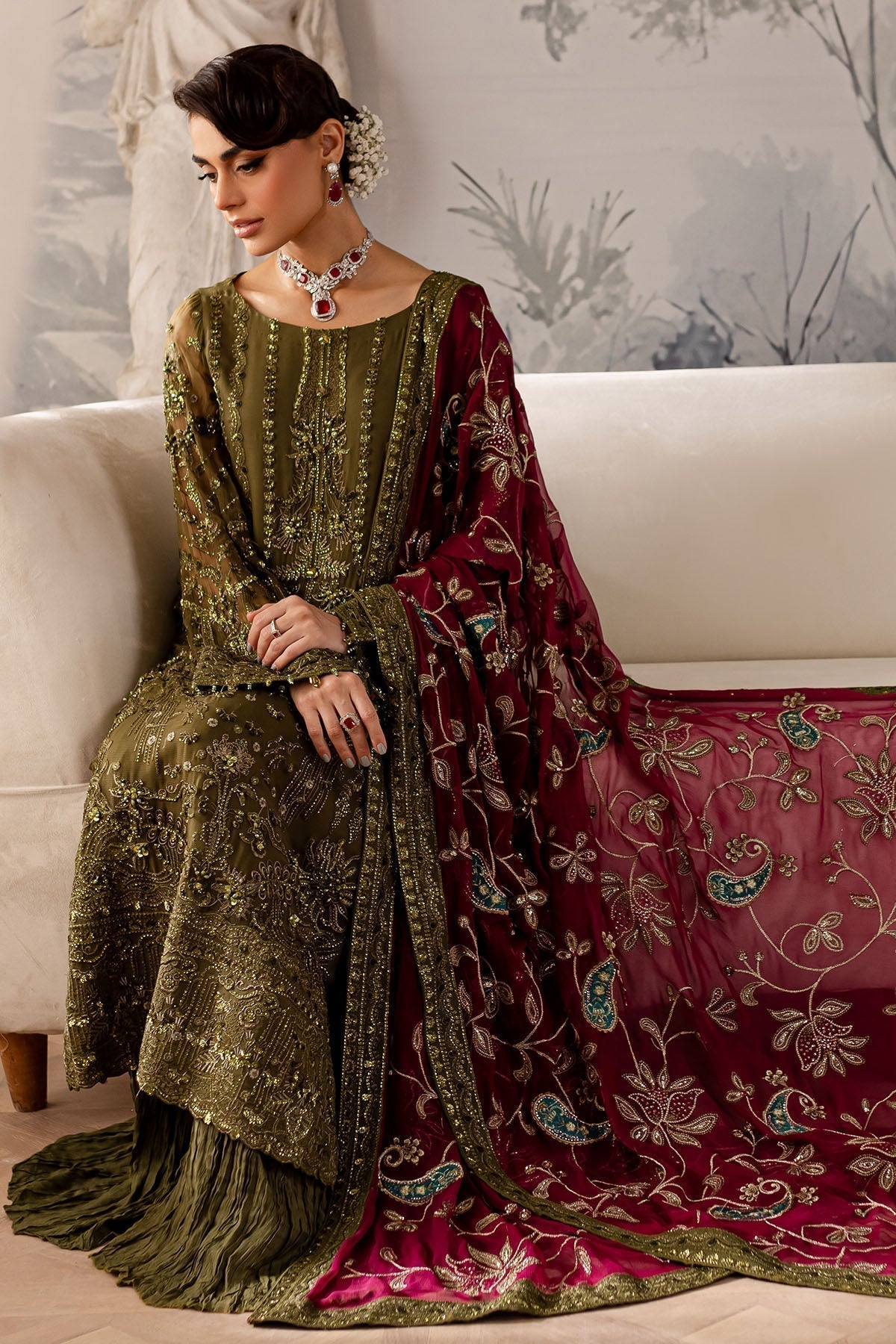 Nureh | Elanora Formals 24| NEL-56 - Ladies Clothes - Maria Faisal