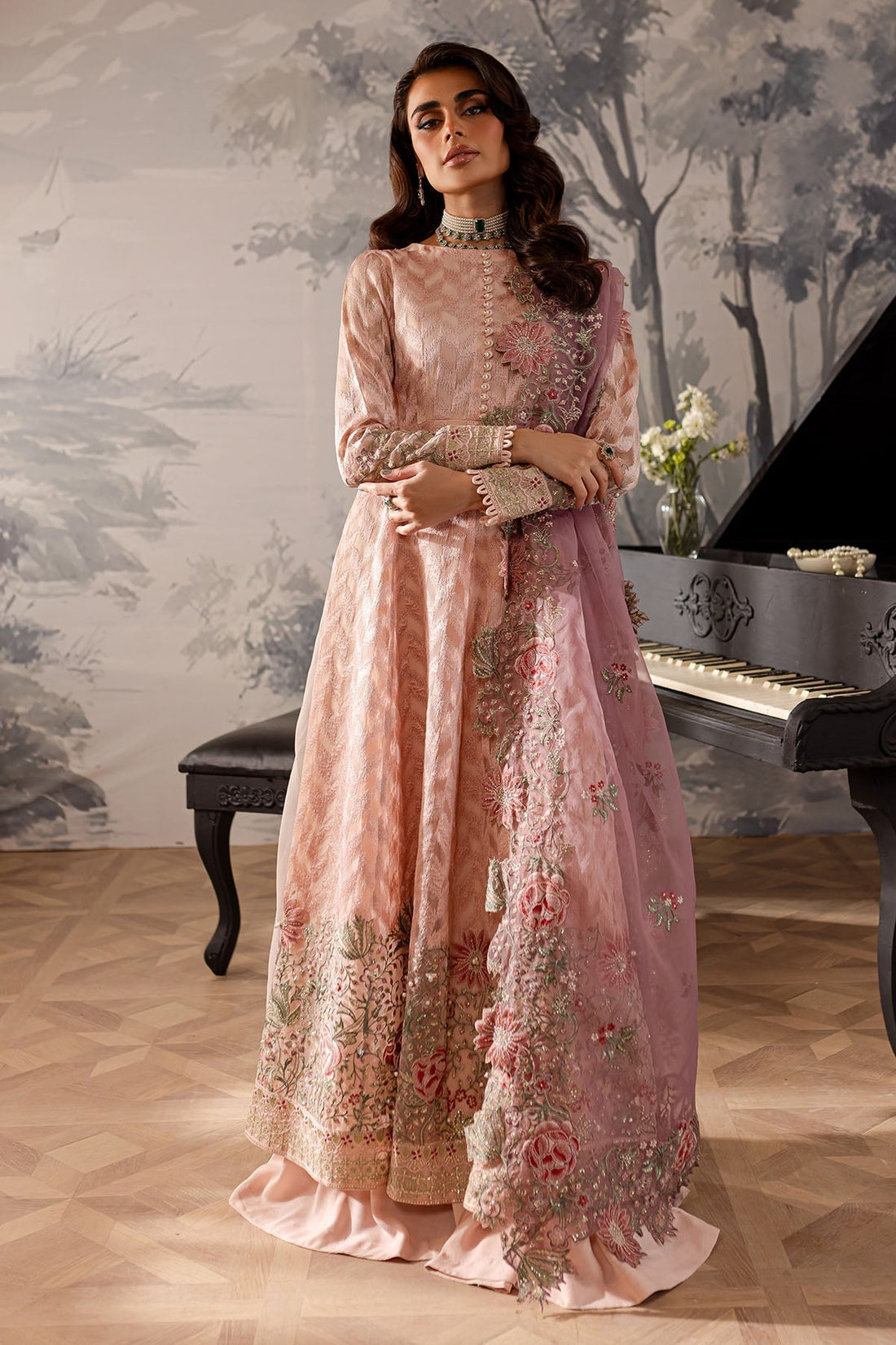 Nureh | Elanora Formals 24| NEL-55 - Ladies Clothes - Maria Faisal