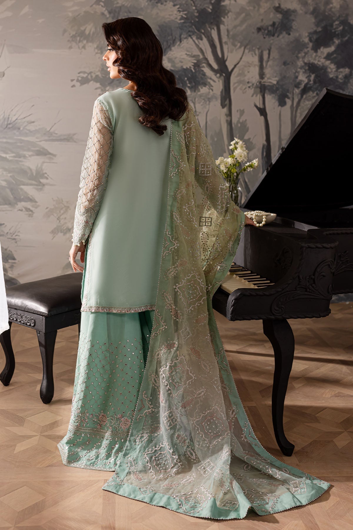 Nureh | Elanora Formals 24| NEL-57 - Ladies Clothes - Maria Faisal