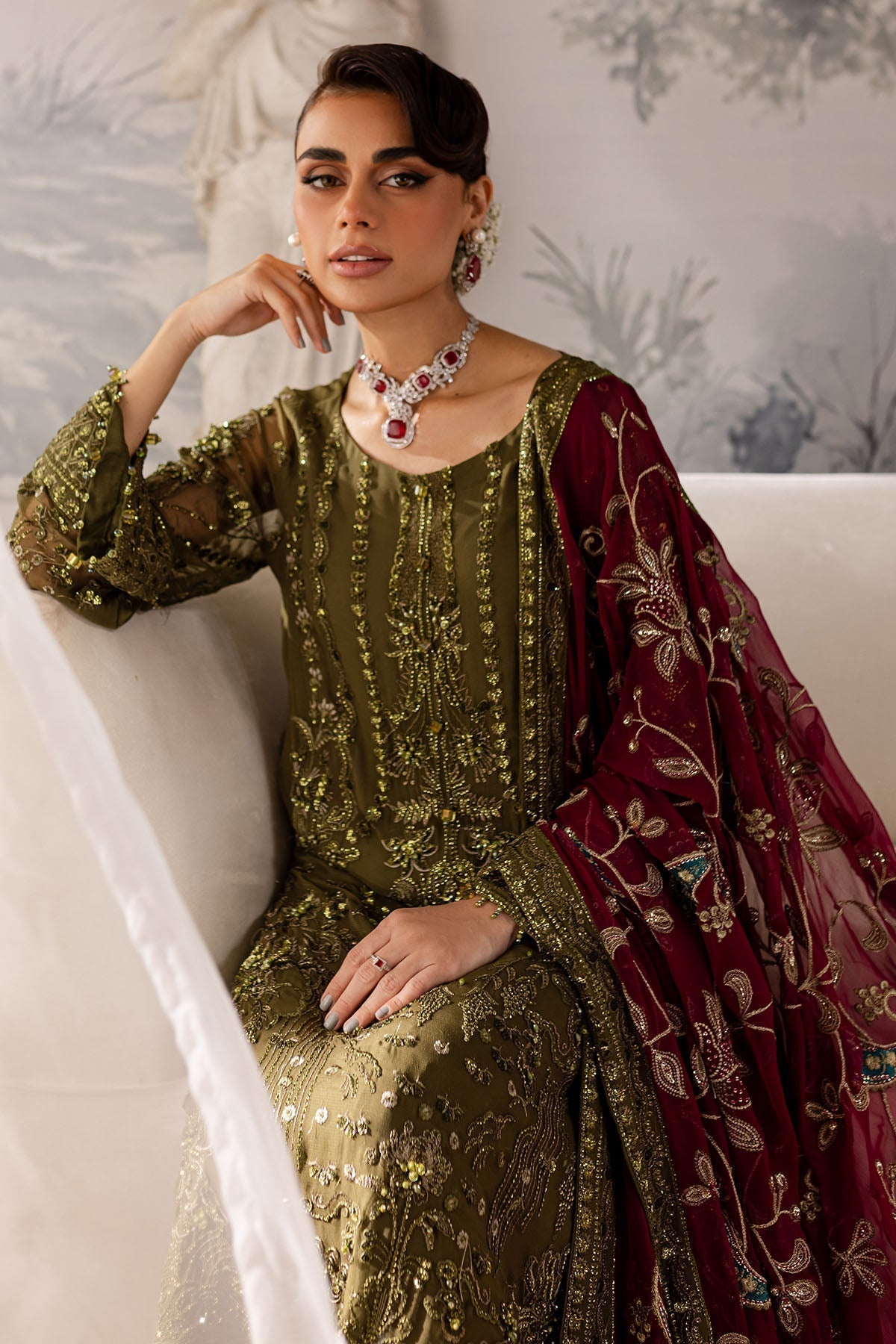 Nureh | Elanora Formals 24| NEL-56 - Ladies Clothes - Maria Faisal