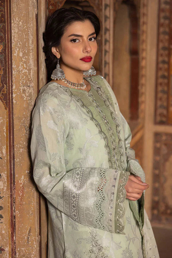 Nureh | Jacquard Lawn | Lamour - Ladies Clothes - Maria Faisal