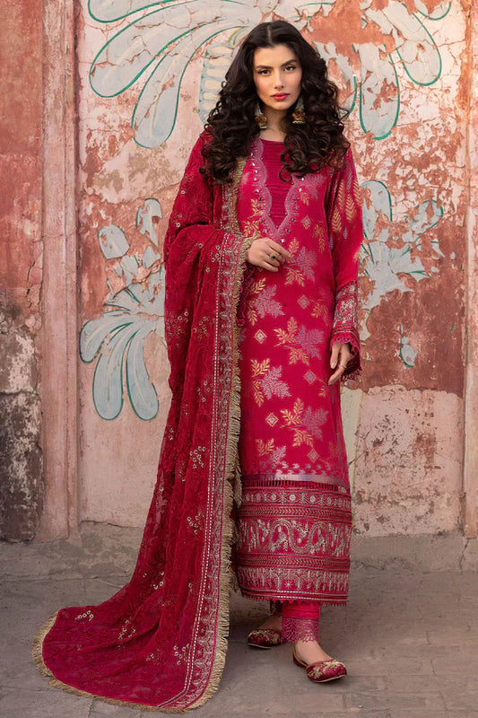 Nureh | Jacquard Lawn | Miha - Ladies Clothes - Maria Faisal