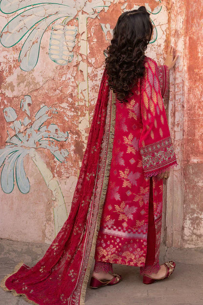 Nureh | Jacquard Lawn | Miha - Ladies Clothes - Maria Faisal