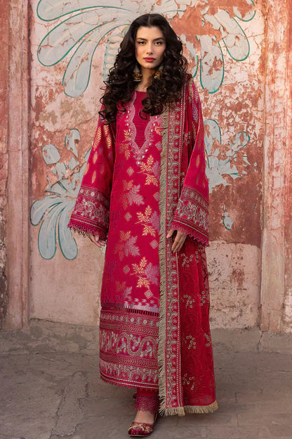 Nureh | Jacquard Lawn | Miha - Ladies Clothes - Maria Faisal