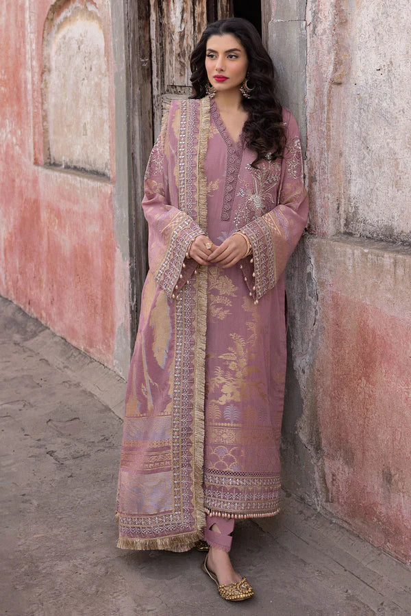 Nureh | Jacquard Lawn | Mirage - Ladies Clothes - Maria Faisal