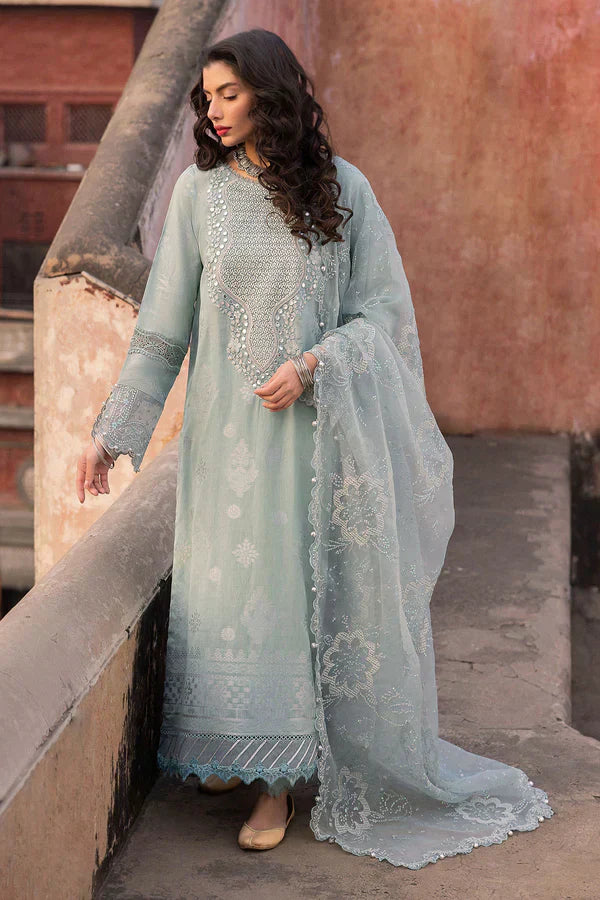 Nureh | Jacquard Lawn | Vasl - Ladies Clothes - Maria Faisal