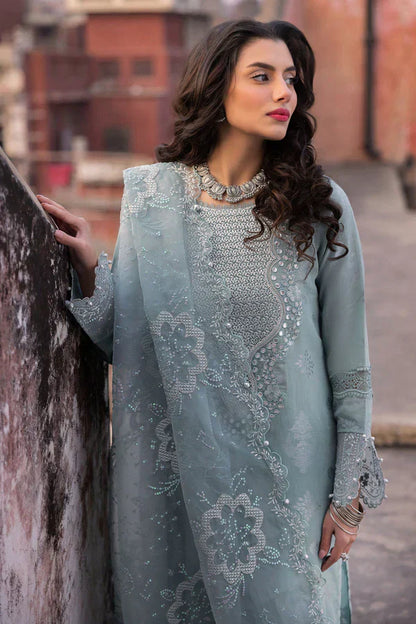 Nureh | Jacquard Lawn | Vasl - Ladies Clothes - Maria Faisal