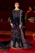 Nureh | Maya Velvet |  NW-93 - Designer Dress with Intricate embroidery and embellishments. Shop elegent wedding dress at Maria Faisal.