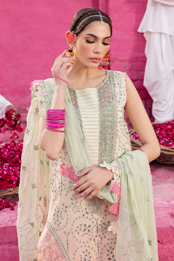 Nureh | Mela Luxury Lawn | NDS-103 - Ladies Clothes - Maria Faisal