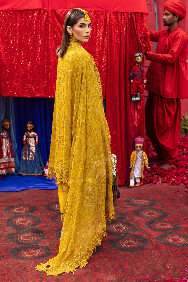 Nureh | Mela Luxury Lawn | NDS-100 - Ladies Clothes - Maria Faisal