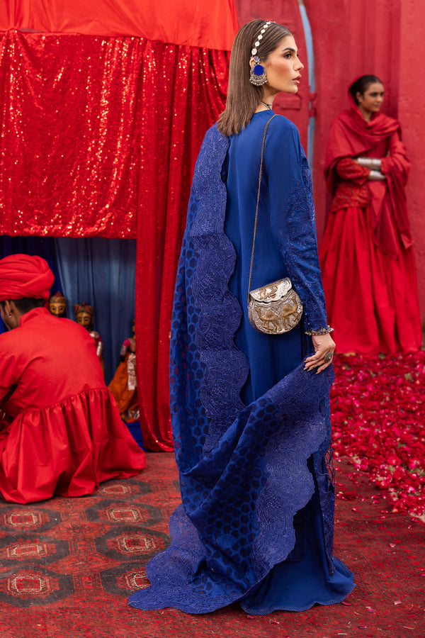 Nureh | Mela Luxury Lawn | NDS-101 - Ladies Clothes - Maria Faisal