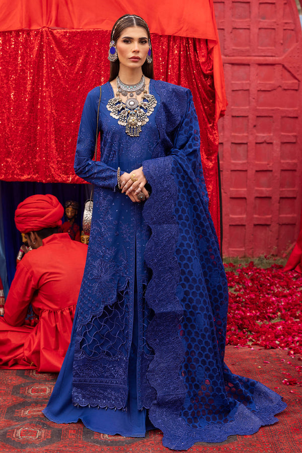 Nureh | Mela Luxury Lawn | NDS-101 - Ladies Clothes - Maria Faisal