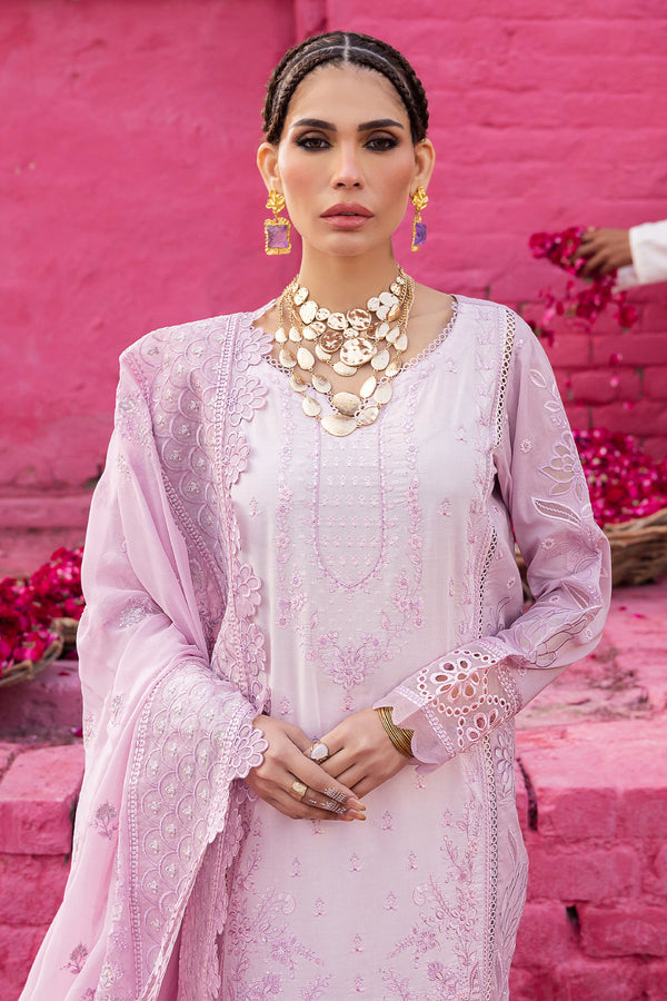Nureh | Mela Luxury Lawn | NDS-106 - Ladies Clothes - Maria Faisal