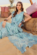 Nureh | Sehra Swiss Voil Lawn | AROOSH - NE-76 - Ladies Clothes - Maria Faisal