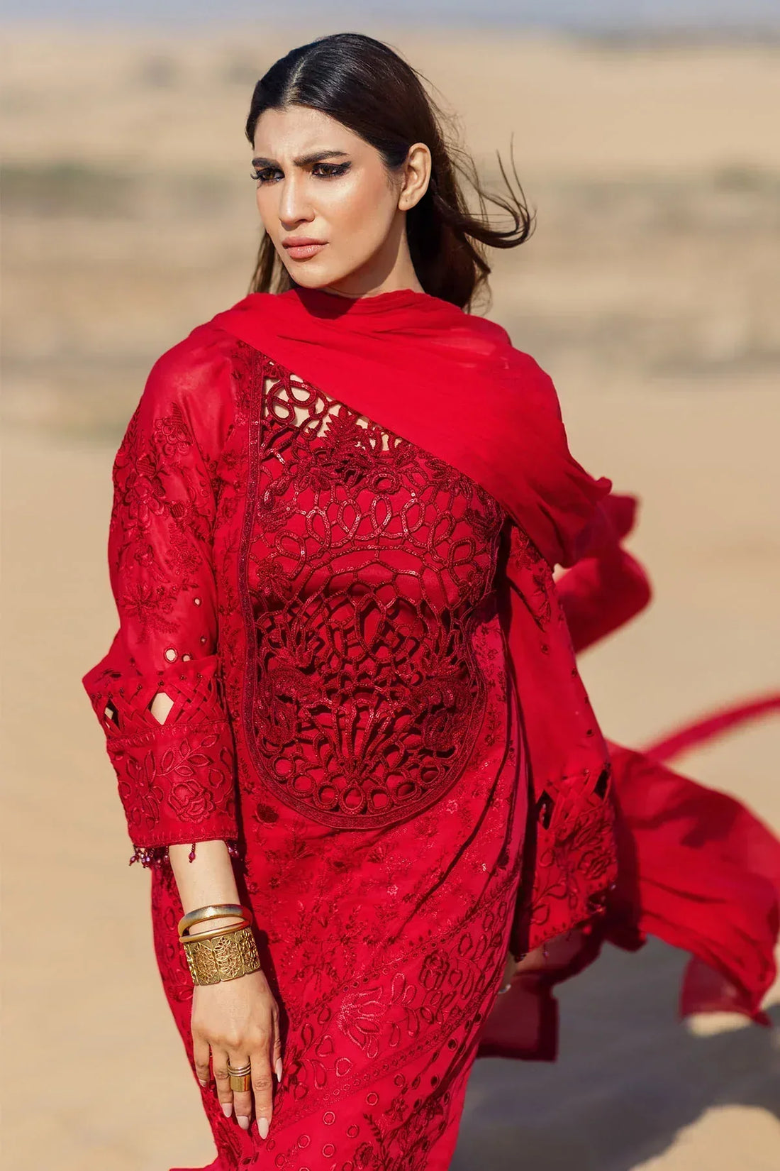 Nureh | Sehra Swiss Voil Lawn | AURORA - NE-79 - Ladies Clothes - Maria Faisal