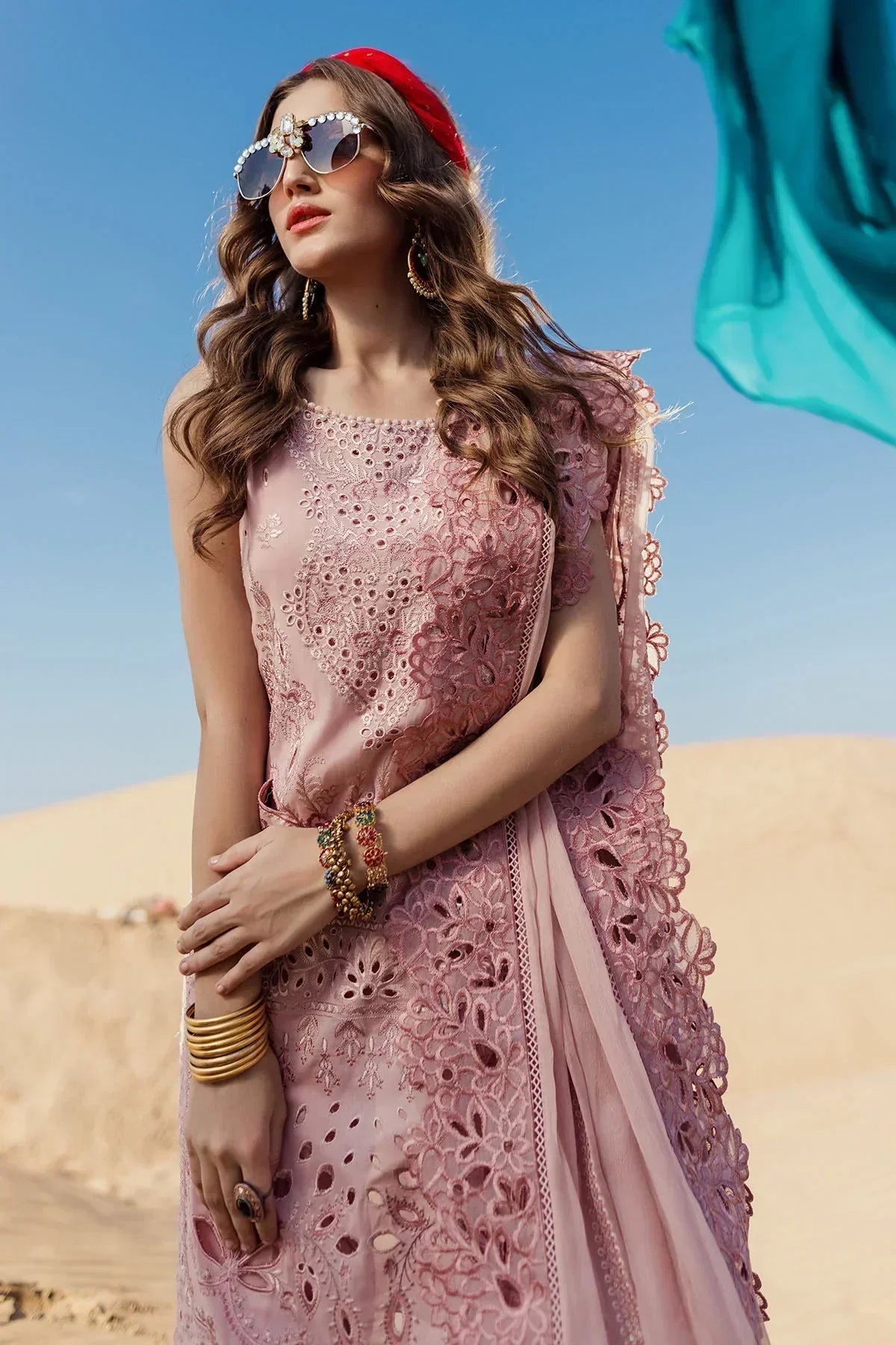 Nureh | Sehra Swiss Voil Lawn | CARNIVAL - NE-73 - Ladies Clothes - Maria Faisal