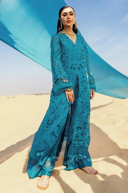 Nureh | Sehra Swiss Voil Lawn | BOSCO - NE-78 - Ladies Clothes - Maria Faisal