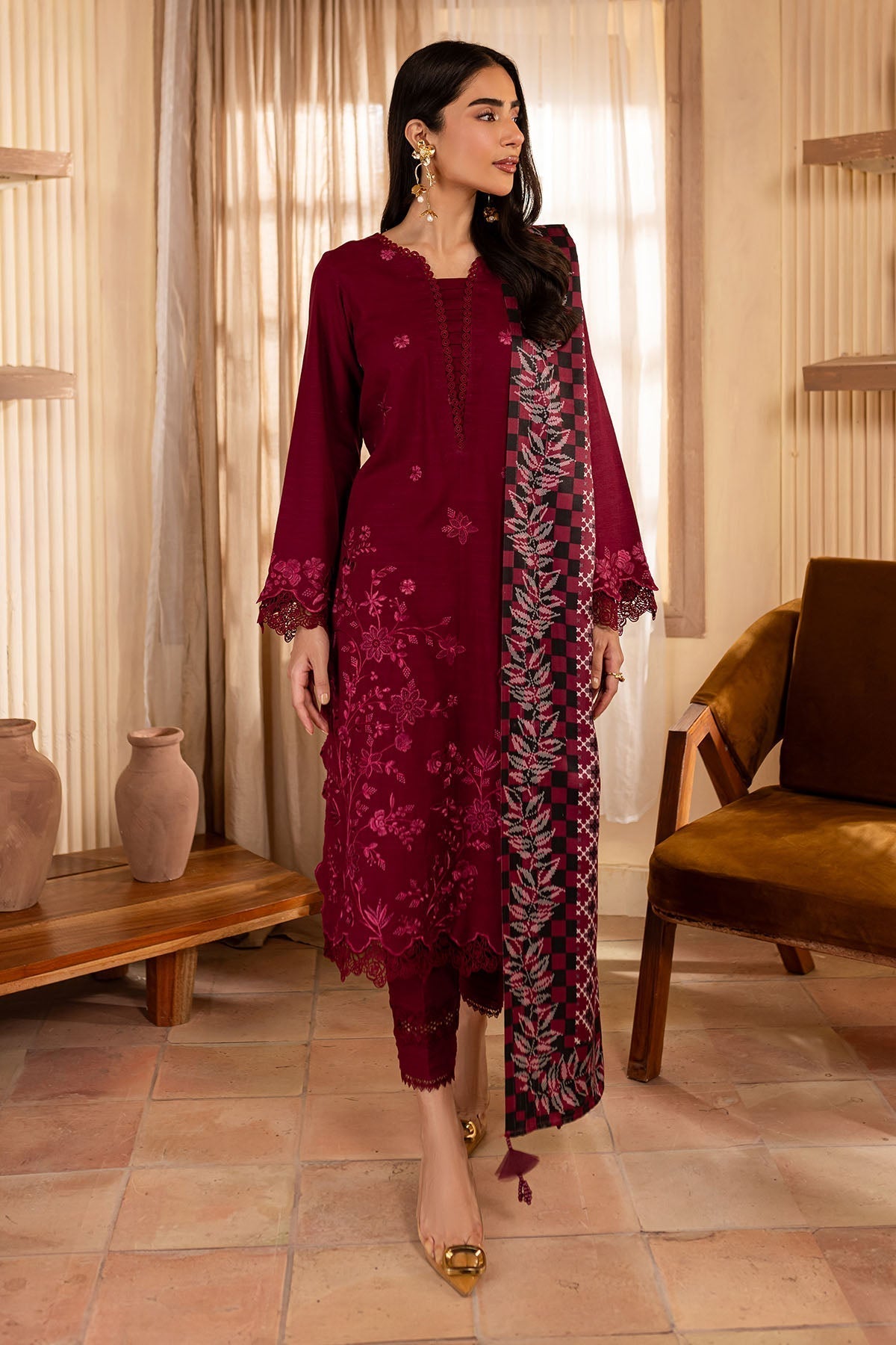 Nureh | Shades of Winter |  NP-578 - Ladies Clothes - Maria Faisal
