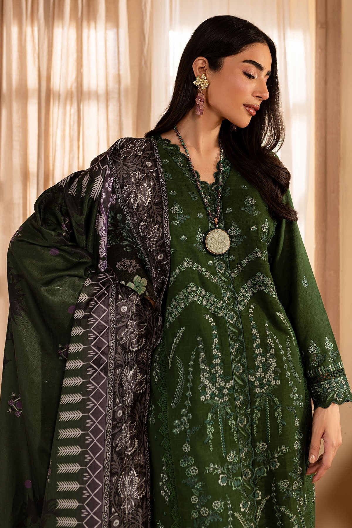 Nureh | Shades of Winter |  NP-579 - Ladies Clothes - Maria Faisal