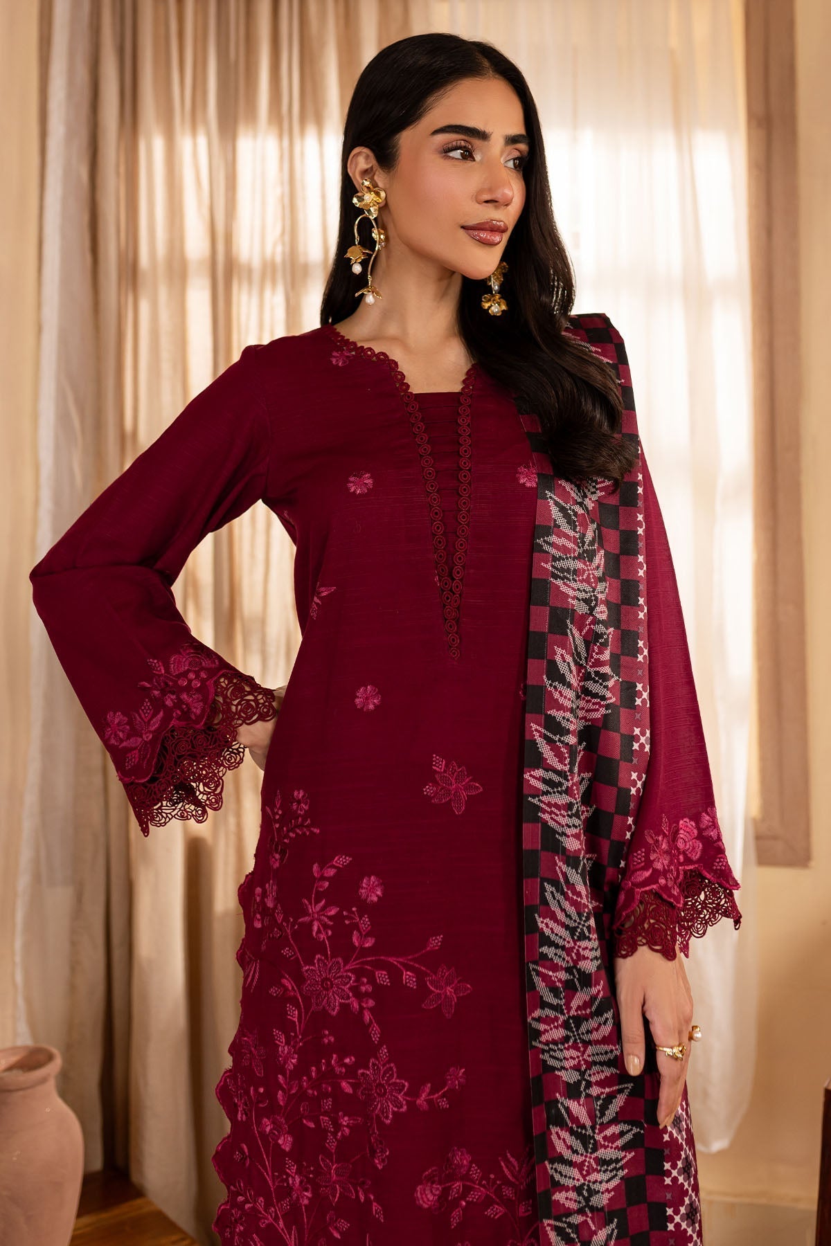 Nureh | Shades of Winter |  NP-578 - Ladies Clothes - Maria Faisal