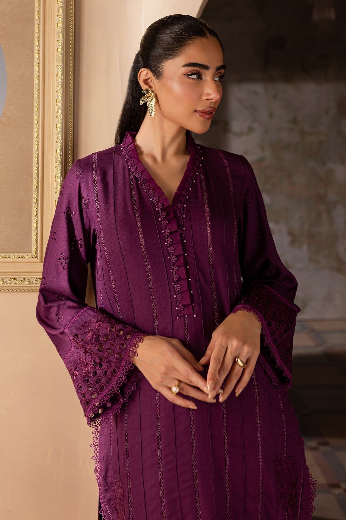 Nureh | Shades of Winter |  NP-577 - Ladies Clothes - Maria Faisal