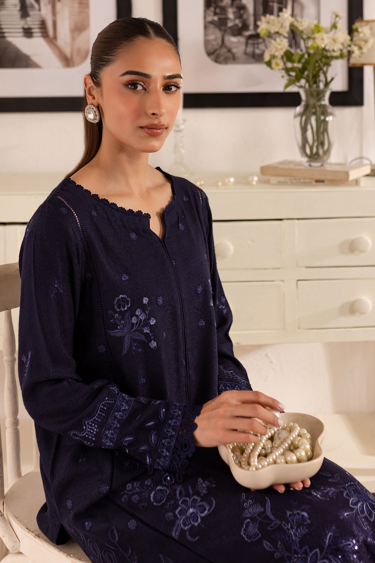 Nureh | Shades of Winter |  NP-591 - Ladies Clothes - Maria Faisal