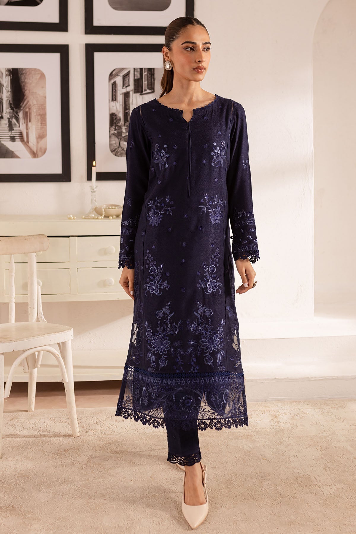 Nureh | Shades of Winter |  NP-591 - Ladies Clothes - Maria Faisal