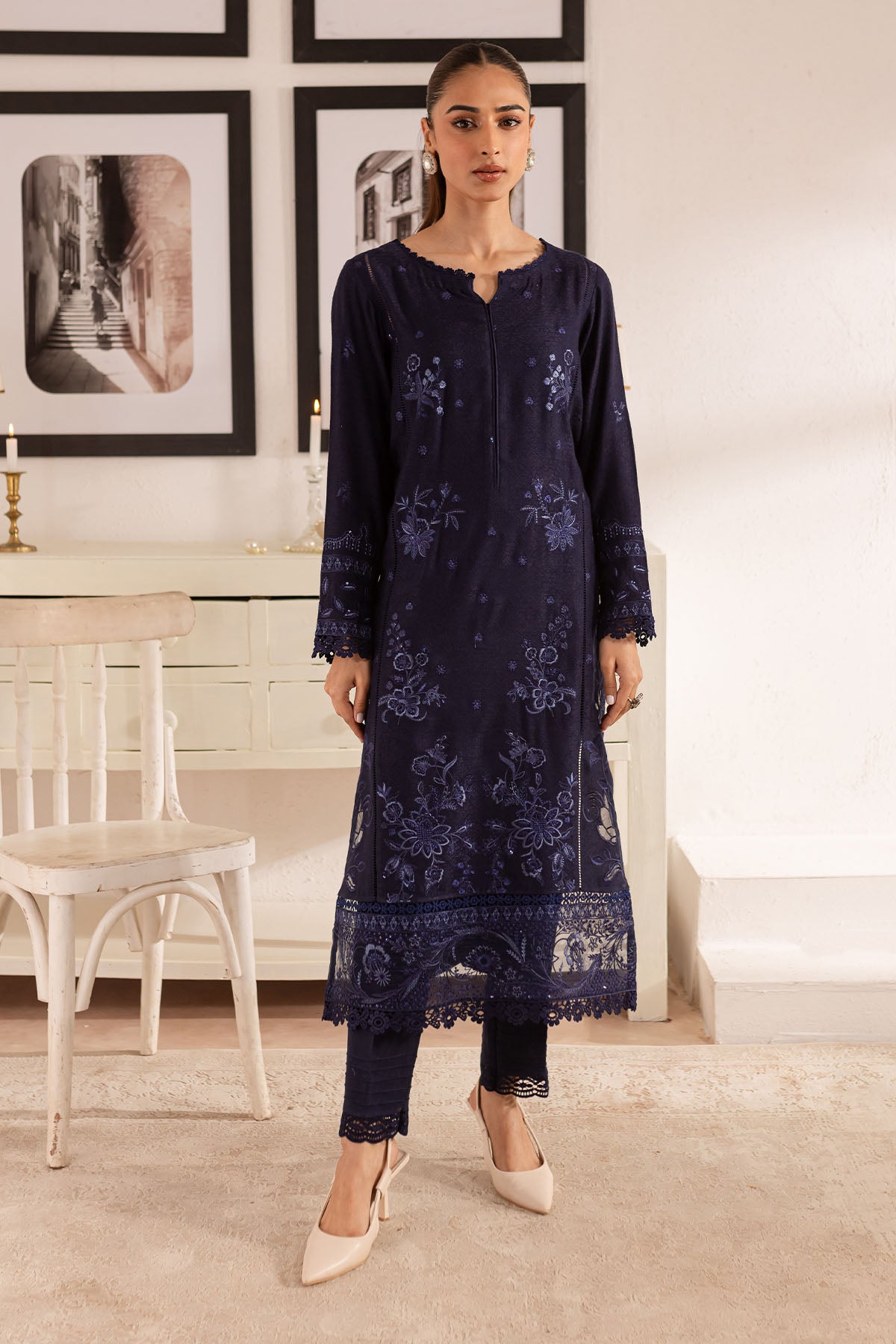 Nureh | Shades of Winter |  NP-591 - Ladies Clothes - Maria Faisal