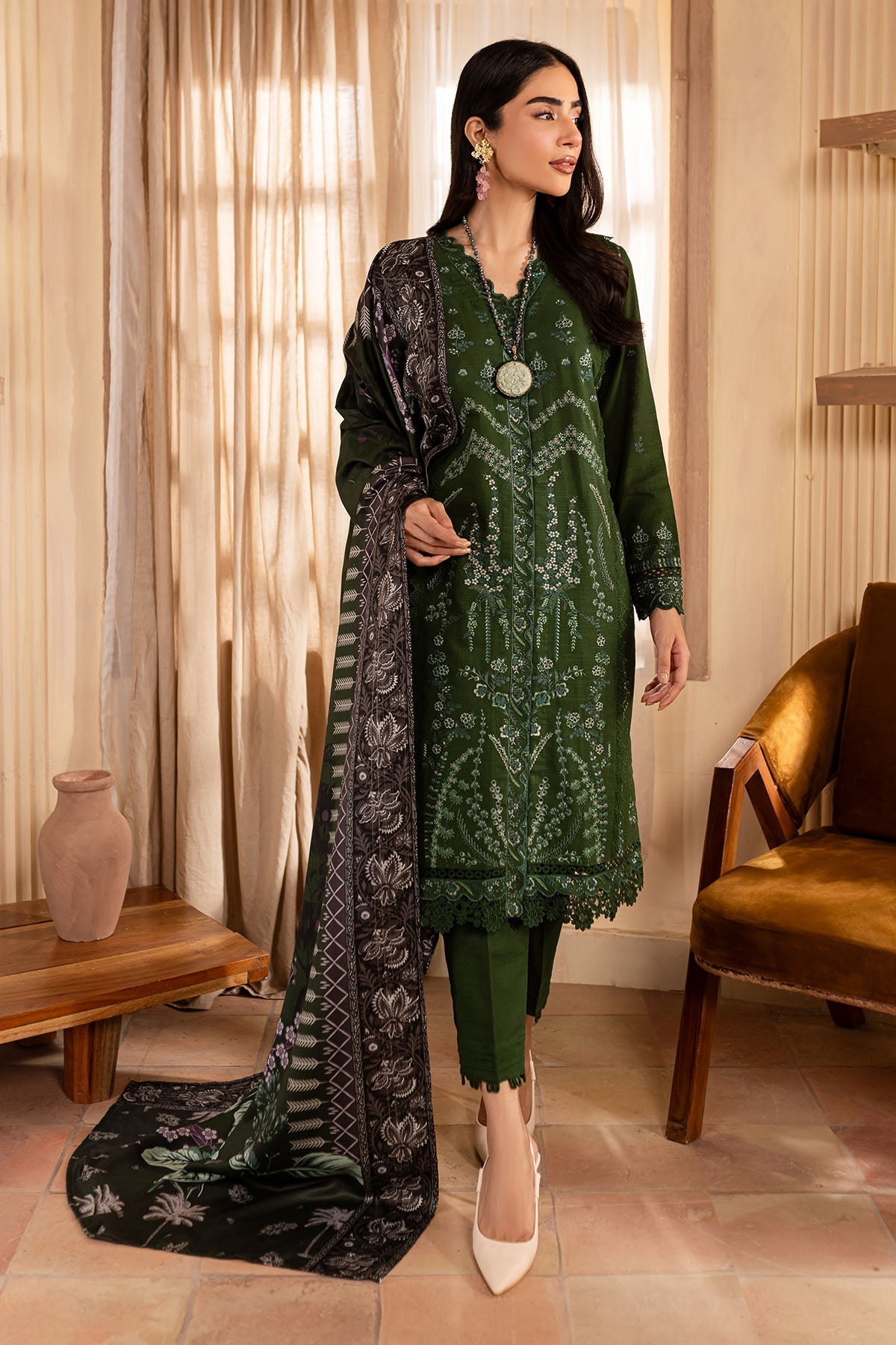 Nureh | Shades of Winter |  NP-579 - Ladies Clothes - Maria Faisal
