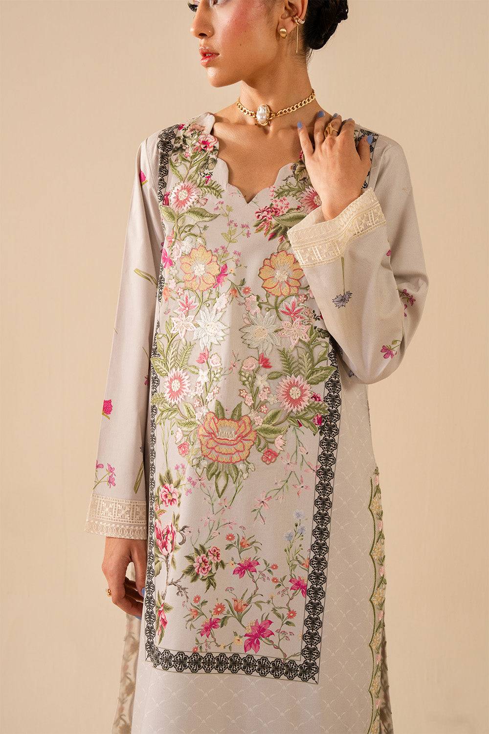 Maryum N Maria | Floren Lawn | DAISY by Maria Faisal - Registered Vendor of : Maryum N Maria - type : Ladies Clothes - 100% original wedding dresses
