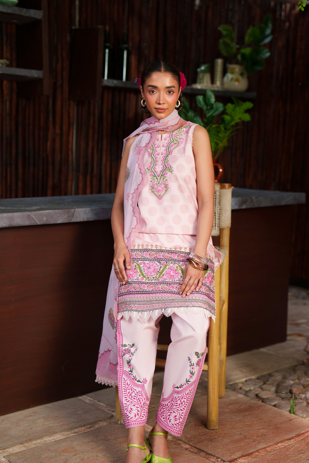 Saira Rizwan | Laanem SS 26 | AZURA-B-SRL26-05 - Luxury Dress - available at Maria Faisal in UK and USA.