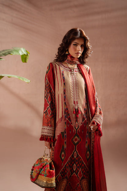 Saira Rizwan | Ramadan Edit 26 | KYRA- SRRSP-26-01 - Dress - available at Maria Faisal in UK and USA.
