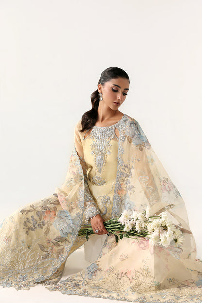 Saira Rizwan | Silk Luxe 26 | PARISA- SRLSP-26-04 - Dress - available at Maria Faisal in UK and USA.