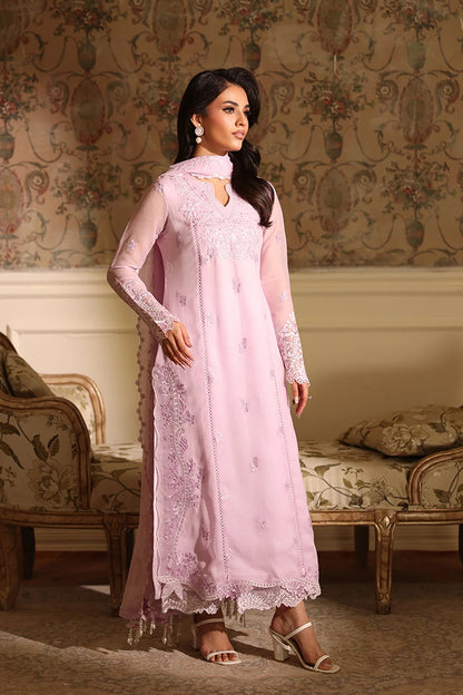 Azure | Ensembles | Orchid Whisper - Casual Dress - available at Maria Faisal in UK and USA.
