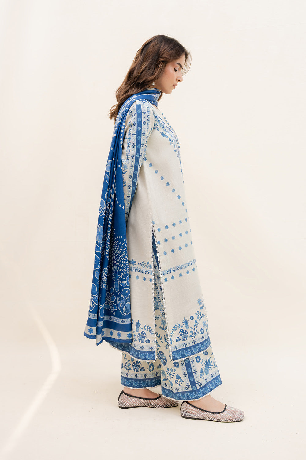 COCOA CALM - MWS5827 – authentic Pakistani dress from the Latte Layers Pret collection for women in the UK