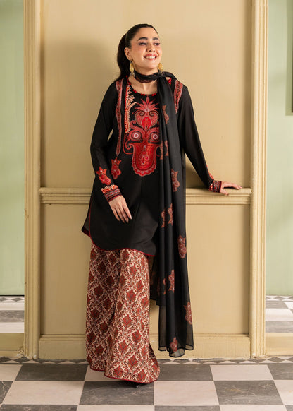 Maria Osama Khan | Retro 26 | Fiora - Luxury Dress - available at Maria Faisal in UK and USA.