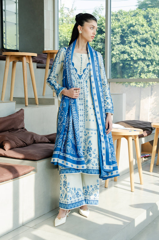 COCOA CALM - MWS5827 – authentic Pakistani dress from the Latte Layers Pret collection for women in the UK