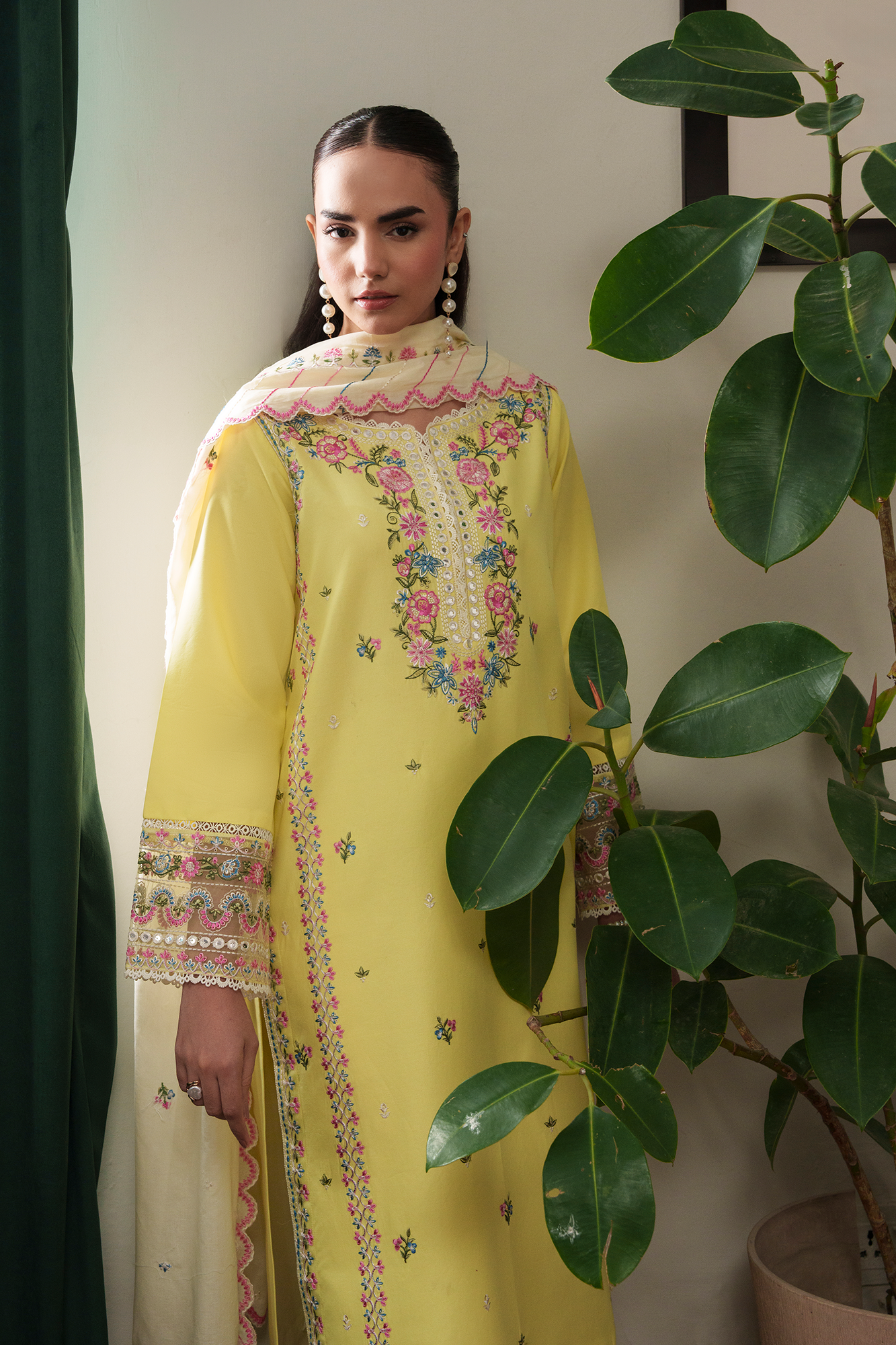 Rajbari | Exclusive Pret | Reya - Luxury Dress - available at Maria Faisal in UK and USA.
