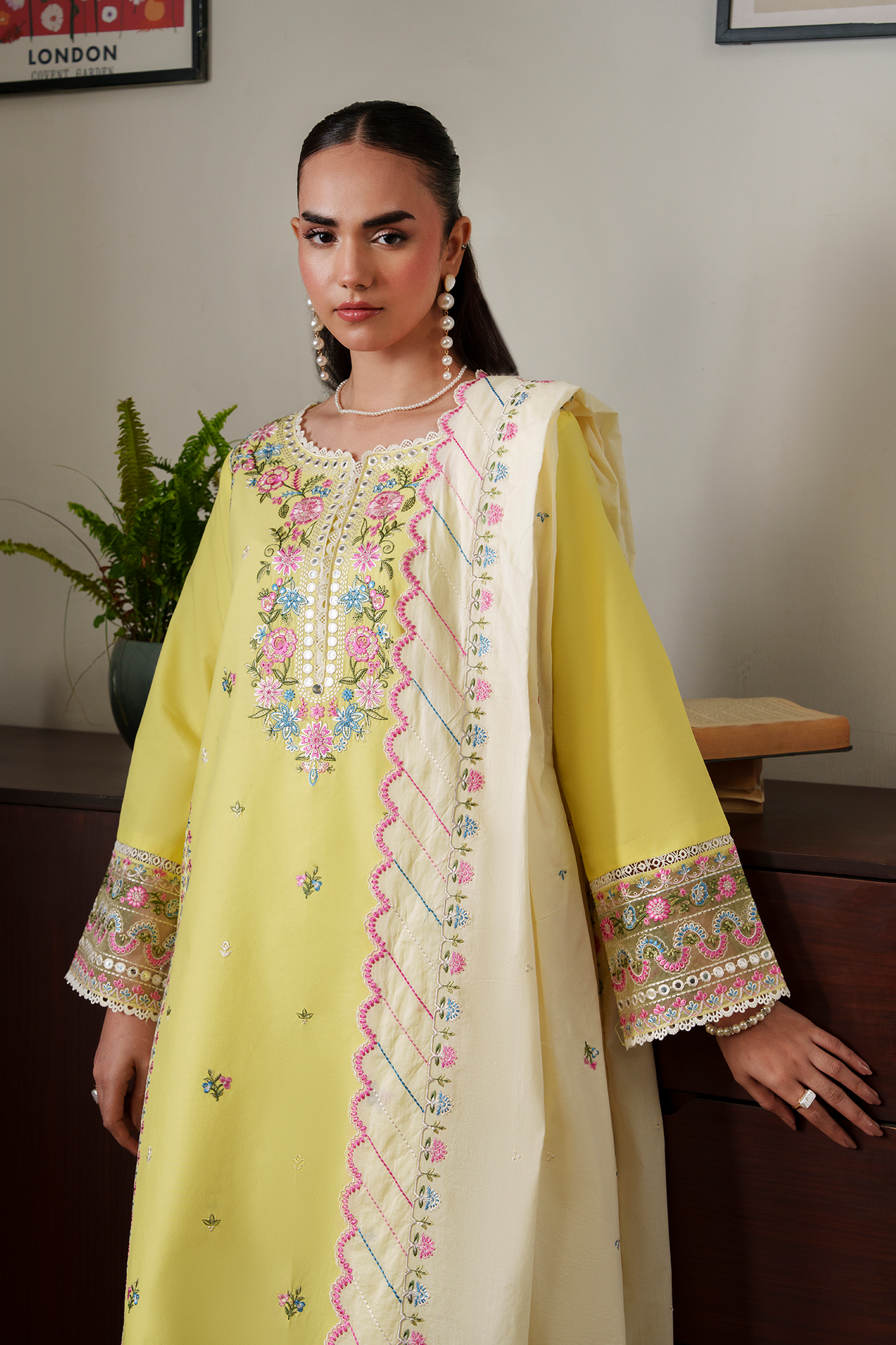Rajbari | Exclusive Pret | Reya - Luxury Dress - available at Maria Faisal in UK and USA.